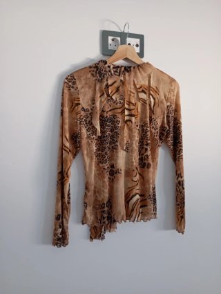 Blusa Bogaro Animal Print