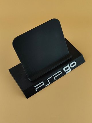 Supporto per PSP Go - Stampato in 3D con PLA