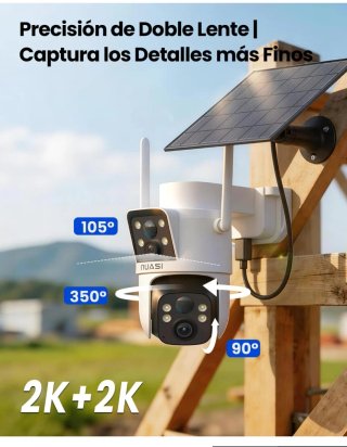 Cámara Vigilancia Exterior 4G NUASI