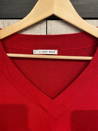 Jersey punto mujer EASY WEAR Rojo