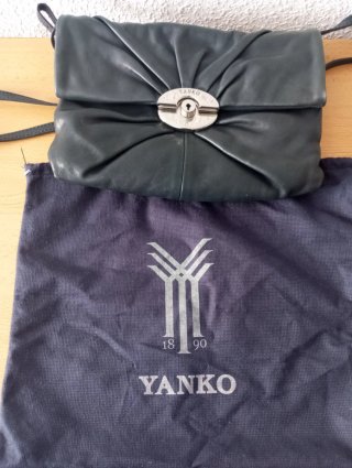Bolso de piel Yanko negro
