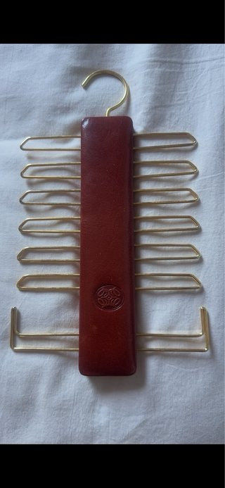 Portacravatte LOEWE Vintage Marrone Originale