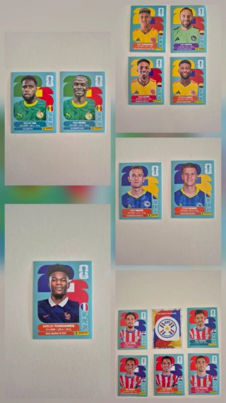 Cromos Mundial Panini 2026 - Cambio o venta