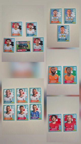 Cromos Mundial Panini 2026 - Cambio o venta