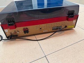 Giradischi Lauson CL137 Rosso