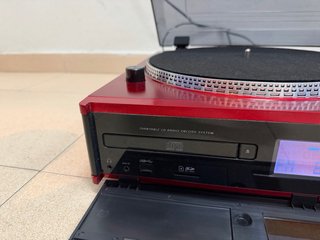 Giradischi Lauson CL137 Rosso