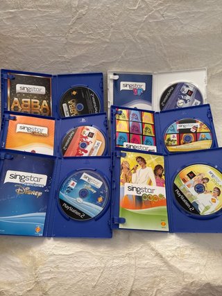 Pack SingStar PS2 + 3 Giochi extra