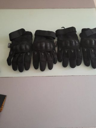 Guantes de moto negros
