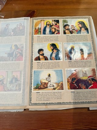 Álbum cromos Vida de Jesucristo