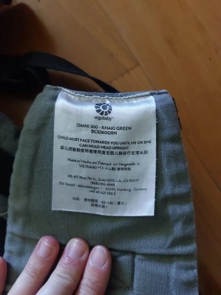 Mochila Portabebés Ergobaby omni 360