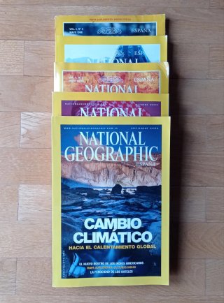 5 revistas National Geographic