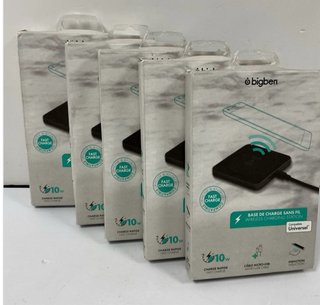 2 Cargadores Inalámbricos Bigben 10W