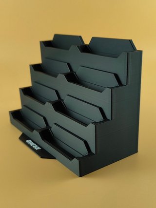 Expositor para 8 cartuchos de la Game Boy Clásica
