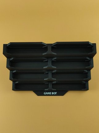 Expositor para 8 cartuchos de la Game Boy Clásica