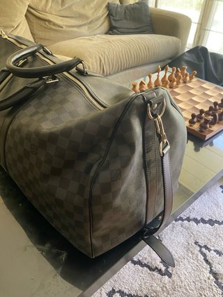 Bolso Louis Vuitton Keepall Damier Graphite