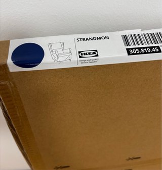 Fondello per poltrona Strandmon Ikea