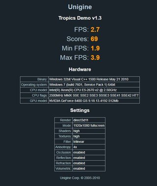 Nvidia Geforce 8400GS 512MB Silent
