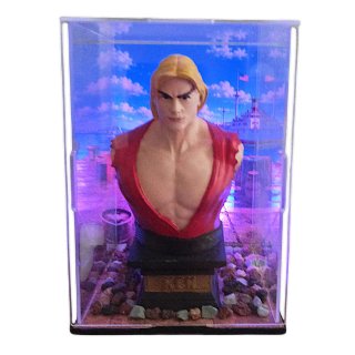 Busto Ken Masters Street Fighter LED Teca