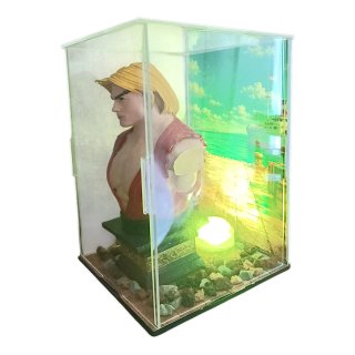 Busto Ken Masters Street Fighter LED Teca
