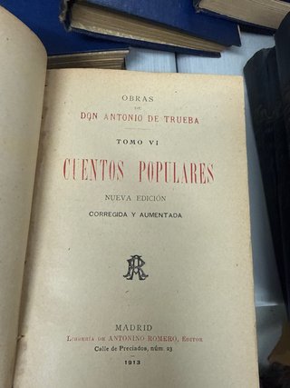 10 ud. De Cuentos antiguos.