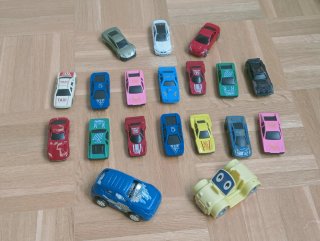 Lote coches de juguete variados