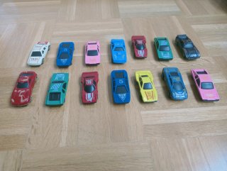 Lote coches de juguete variados