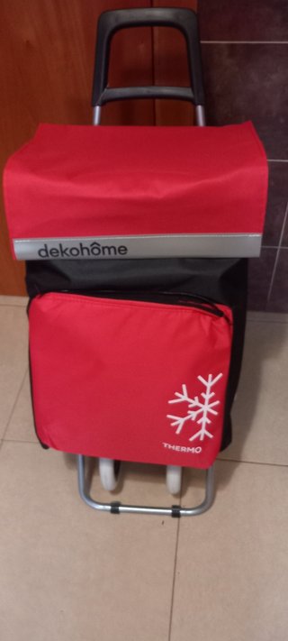 Gran oferta,  carrito compra con bolsa térmica, 25
