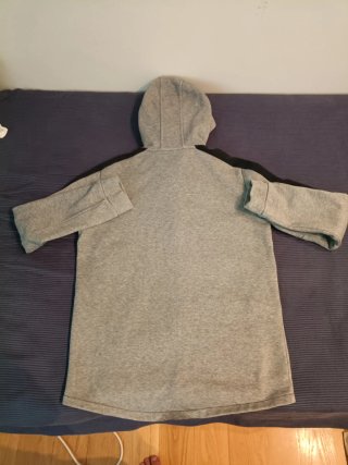 Sudadera Puma Gris con Capucha