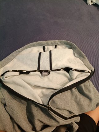 Sudadera Puma Gris con Capucha