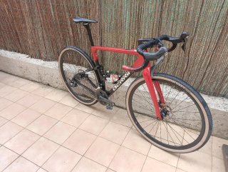 Bicicleta Gravel Berria Roja