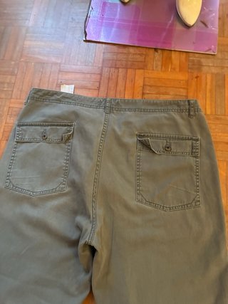 Pantalón Cortefiel Talla 50 Verde