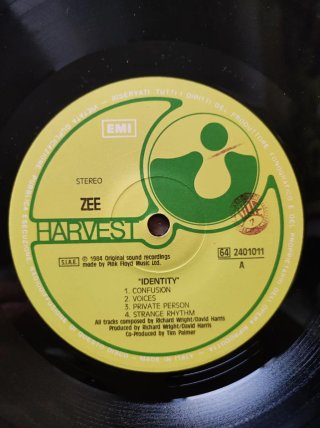 LP Vinile ZEE "Identity" Richard Wright