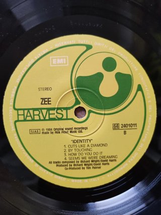 LP Vinile ZEE "Identity" Richard Wright
