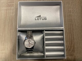 Reloj Lotus Acero Inoxidable