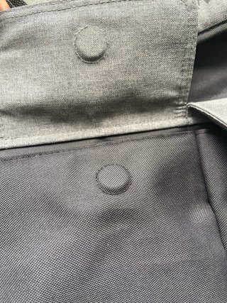 Bolso Carro Bebé Negro con Estrellas