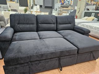 Sofá Cama Chaiselongue con Arcón