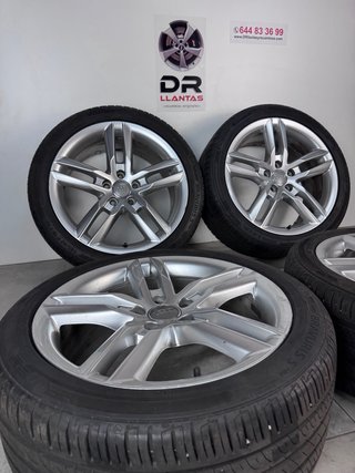LLANTAS AUDI 18 ORIGINALES CON NEUMÁTICOS