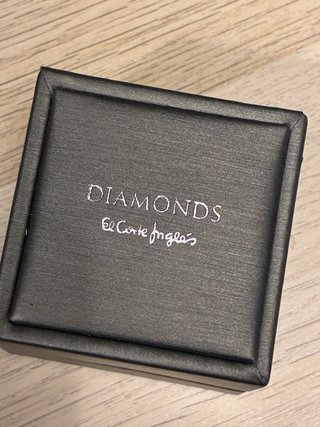 Anillo Oro Blanco y Diamantes