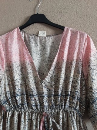 Vestido de verano estampado talla única