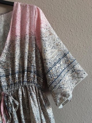 Vestido de verano estampado talla única