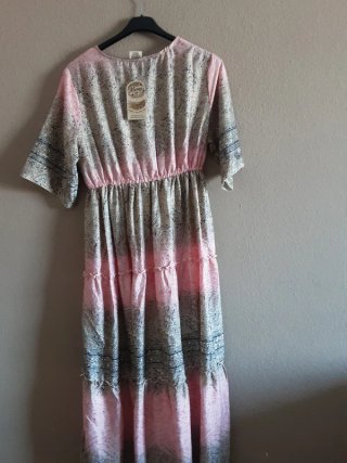 Vestido de verano estampado talla única