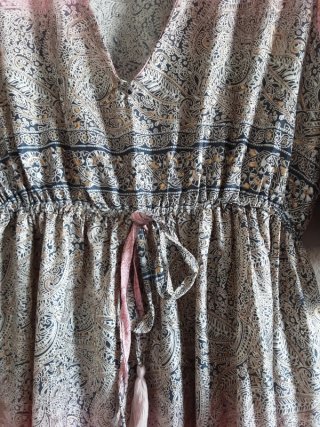 Vestido de verano estampado talla única