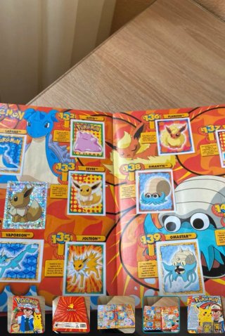 Álbum Cromos Pokemon Completo 1999