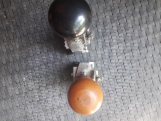 2x El Casco Tampon Numerador Antiguo