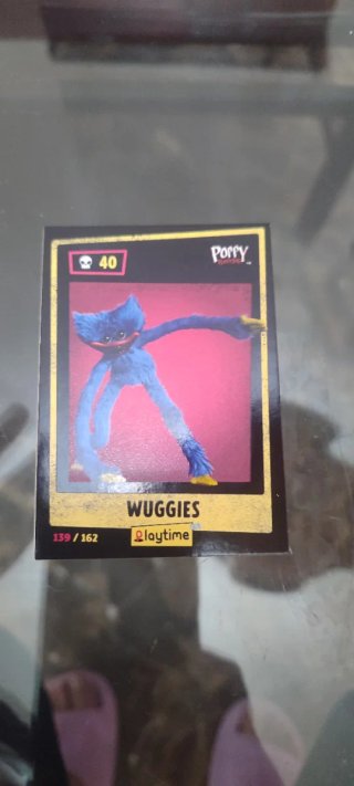 Carta Poppy Playtime Wuggies n 139