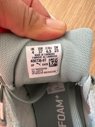 Zapatillas Puma Verde