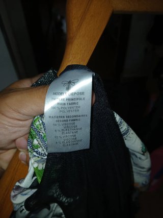Vestido túnica estampado talla 44