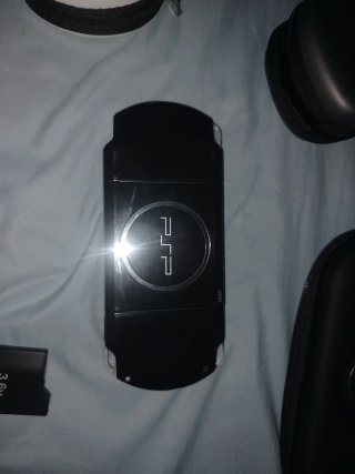 PSP Sony Nera Completa con Accessori