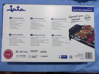 Barbacoa Jata BQ101 Eléctrica Interior