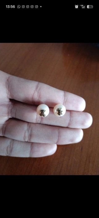 Pendientes Tous Perlas Oro